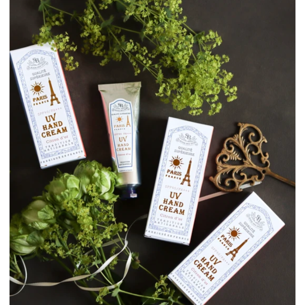 ArielWish日本法國普羅旺斯Senteur et Beaute香氛保養SPF40+++防曬護手霜乳液巴黎鐵塔限定款-細節圖2