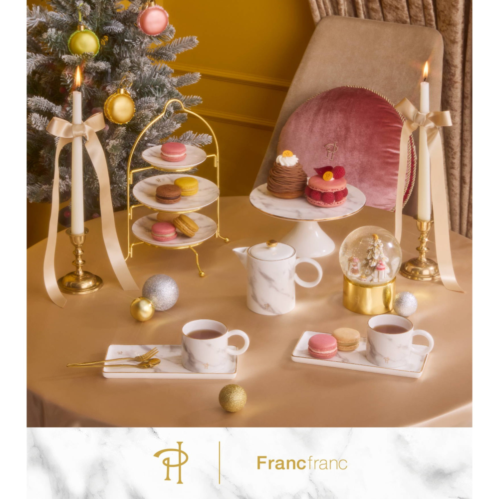 Ariel Wish法國pierre hermé聯名FrancFranc限量版聖誕節吊飾交換禮物-兩款現貨在台-細節圖7