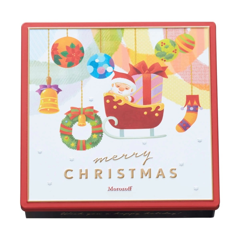 ArielWish日本Morozoff 限定聖誕節鐵盒禮盒胡桃鉗天鵝/耶誕小熊/聖誕老公公-三款現貨在台，附提袋-規格圖11