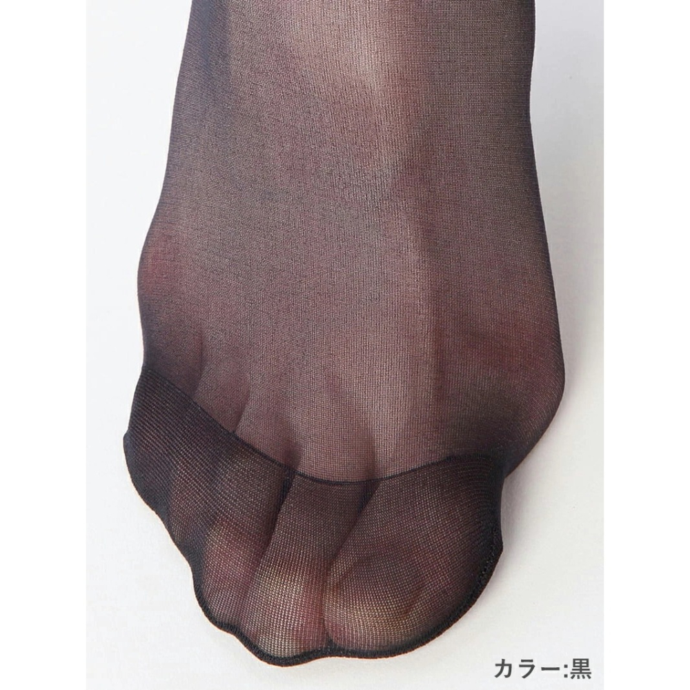 Ariel Wish日本tutuanna美肌伝線經典基本款必買光腿神器抗菌美腿透明絲襪褲襪透明膚/透明黑-日本製-現貨-細節圖7