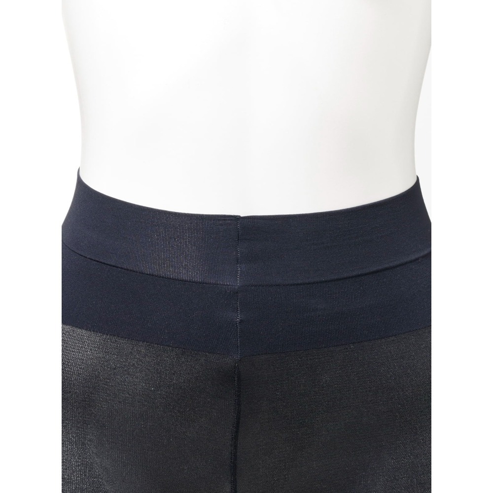 ArielWish日本tutuanna保暖褲80丹發熱褲80D下擺木耳邊內搭褲內搭褲光腿神器保暖美腿十分褲襪黑褲襪-現貨-細節圖7