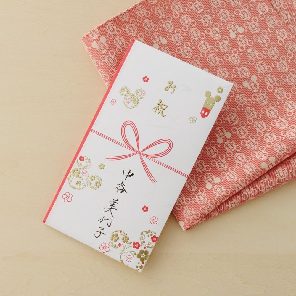 Ariel Wish日本迪士尼燙金祝賀禮金袋紅包袋生日賀禮賀卡新年紅包袋-現貨在台-細節圖7