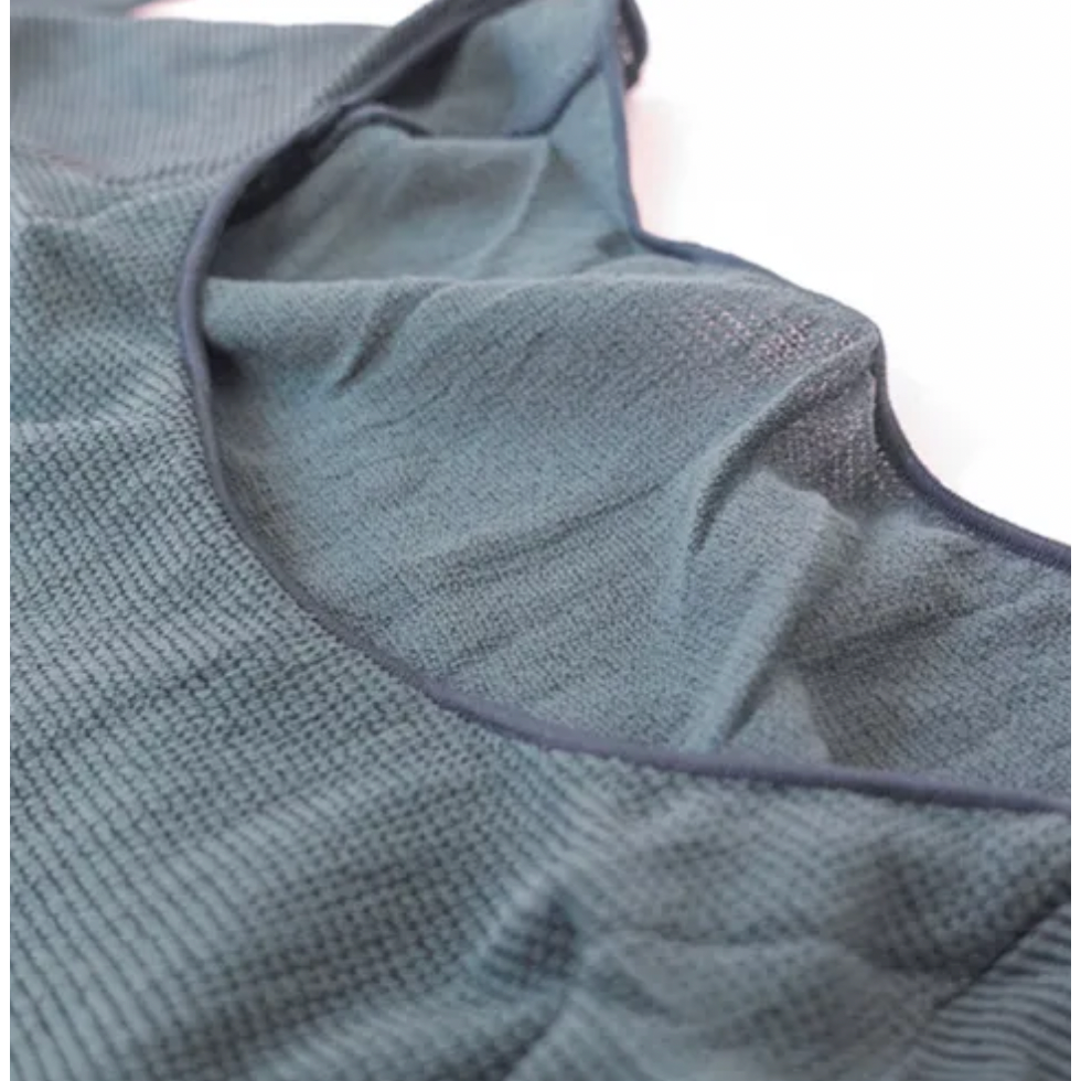 Ariel Wish日本Powdery Inner極輕薄八分袖保暖衣吸濕發熱衣親膚舒適防靜電黑色膚色酒紅色-日本製-現貨-細節圖2