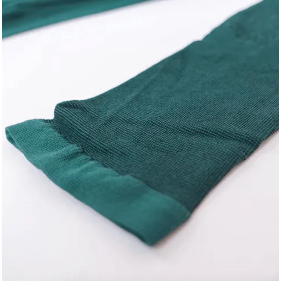 Ariel Wish日本Powdery Inner極輕薄八分袖保暖衣吸濕發熱衣親膚舒適防靜電黑色膚色酒紅色-日本製-現貨-細節圖4