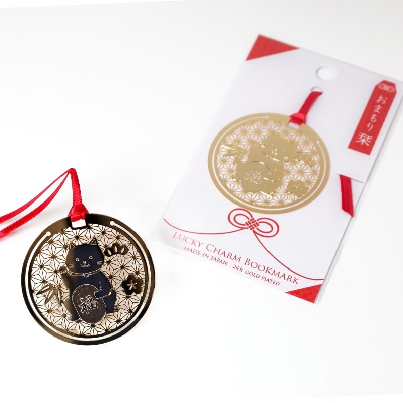 ArielWish日本新年開運限定24K金御守書籤隨身幸運符-日本製-錢包行事曆必備招財貓幸運不倒翁達摩櫻花幸運符-現貨-細節圖11