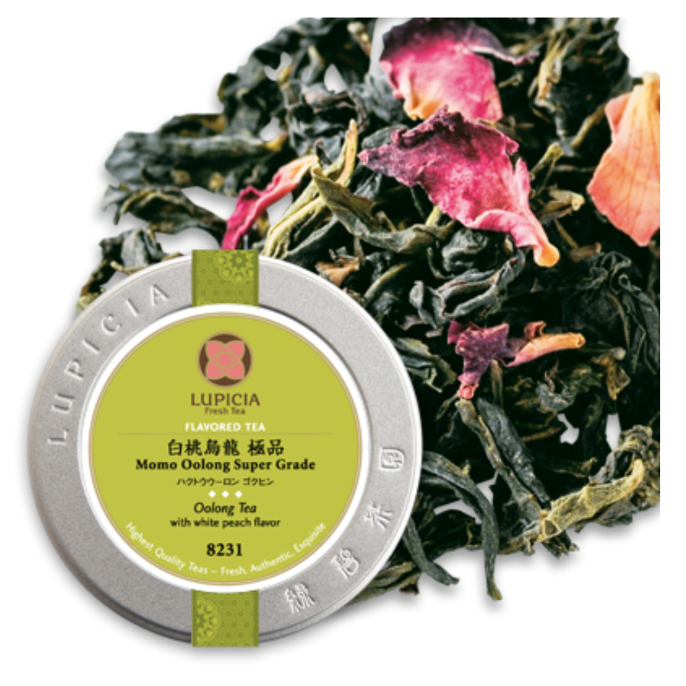 Ariel Wish日本LUPICIA綠碧茶園經典熱銷第一名白桃烏龍級品茶葉茶包罐裝-三種尺寸現貨在台-細節圖3
