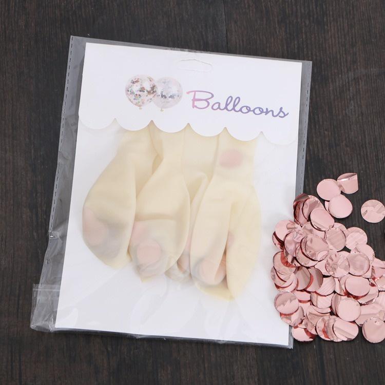 現貨『12吋亮片氣球』生日氣球 紙屑氣球 生日派對 生日佈置 拍攝道具 拍照 慶生道具 慶生佈置 周歲氣球-細節圖2