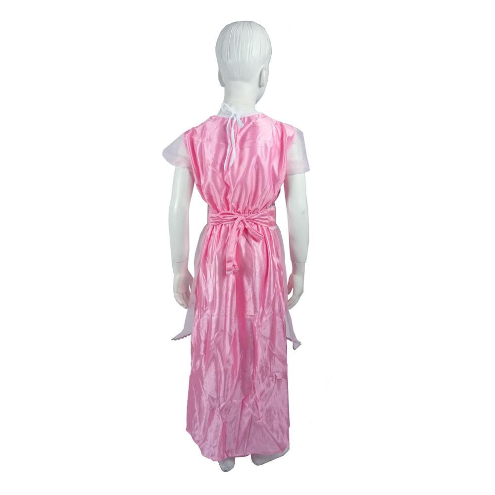 兒童粉紅公主洋裝 公主裝 萬聖節COSPLAY變裝服裝 建議7-10歲)-細節圖2