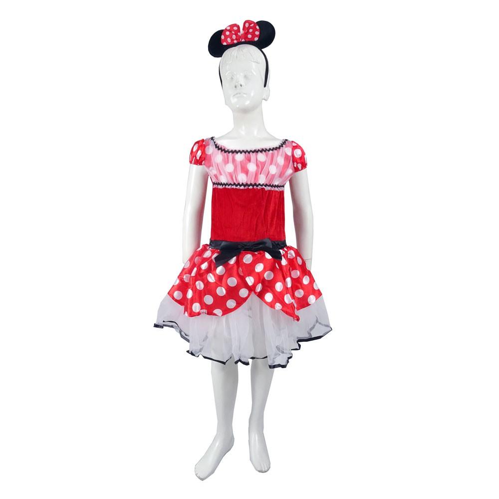 兒童 米妮洋裝 女童米妮裙表演服裝 COSPLAY 角色扮演 萬聖節 -(建議7-9歲)/(建議10-12-細節圖2