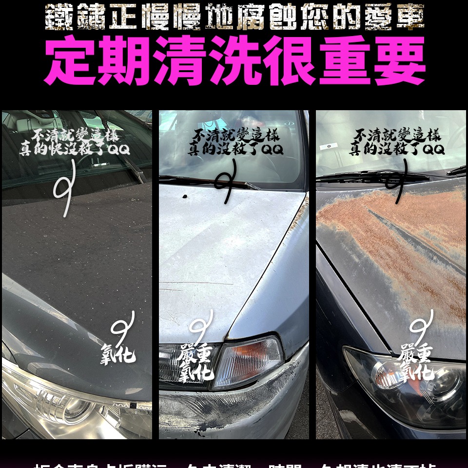 【好特別汽車百貨】鐵甲武士 VANGUARD 紫爆效應鐵粉清除劑 車漆專用/紫爆/除鐵粉/車身護理/沖水即淨-細節圖4