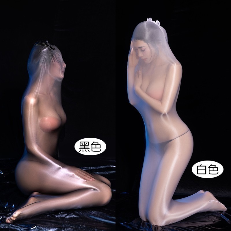 情趣小站 性感薄透高彈貼膚連體衣情趣睡袋#6447-細節圖6