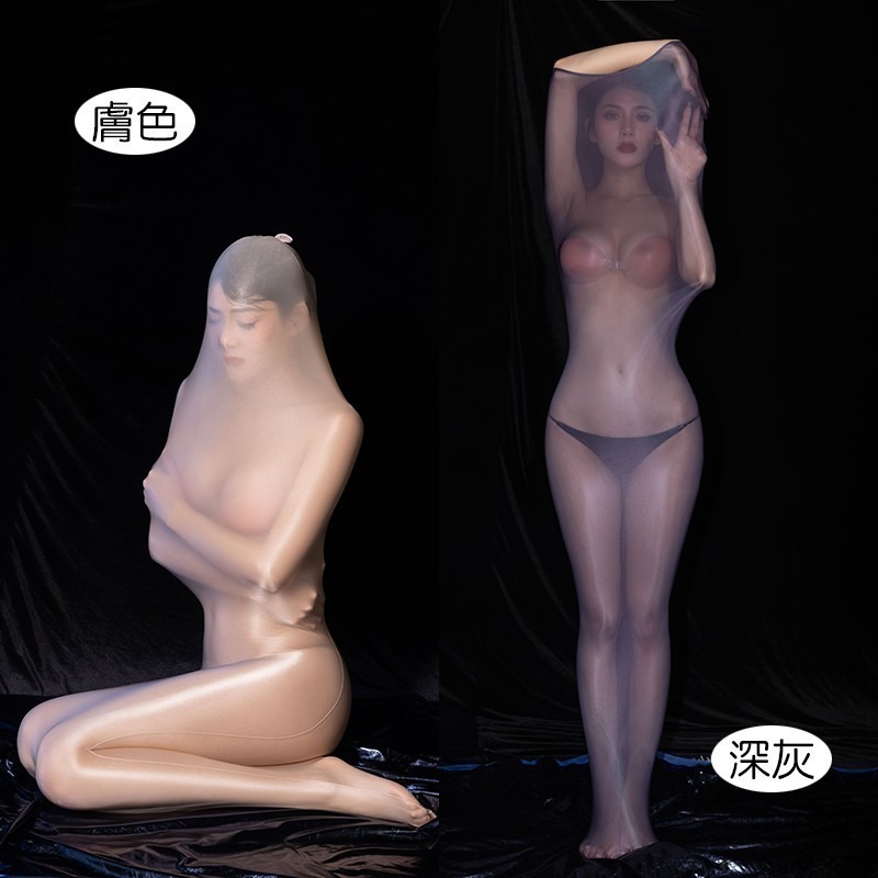 情趣小站 性感薄透高彈貼膚連體衣情趣睡袋#6447-細節圖7