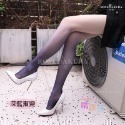 情趣小站 珞櫻漸變色天鵝絨防脫絲任意剪T襠連褲襪#8284-規格圖9