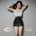 情趣小站 夜店美胸KTV公主冰絲短裙連衣裙#220203-規格圖9