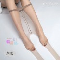 情趣小站 珞櫻0D藝術品超薄腳尖帶腳型一線襠連褲襪#0825-規格圖10