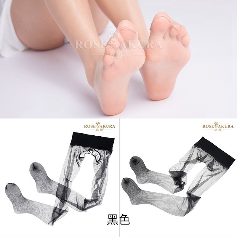 情趣小站 珞櫻超薄360無縫腳尖透明連褲襪#7301/7334-細節圖7