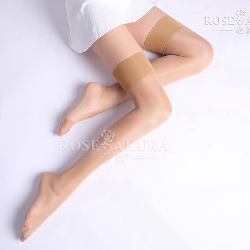 情趣小站 珞櫻12D閃光絲薄款過膝大腿襪#0919-細節圖2