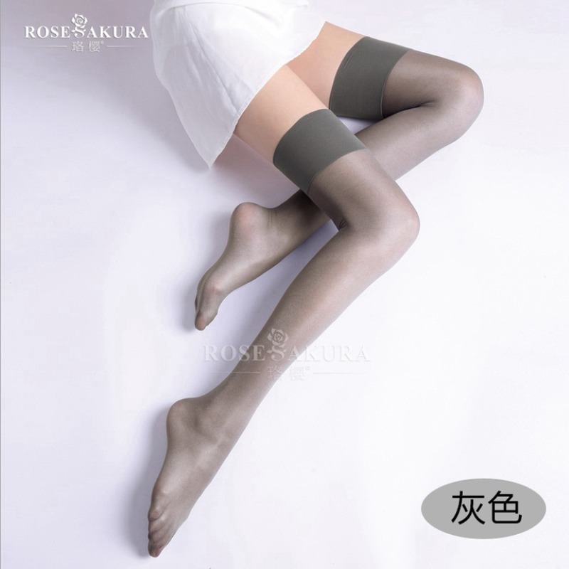 情趣小站 珞櫻12D閃光絲薄款過膝大腿襪#0919-規格圖9