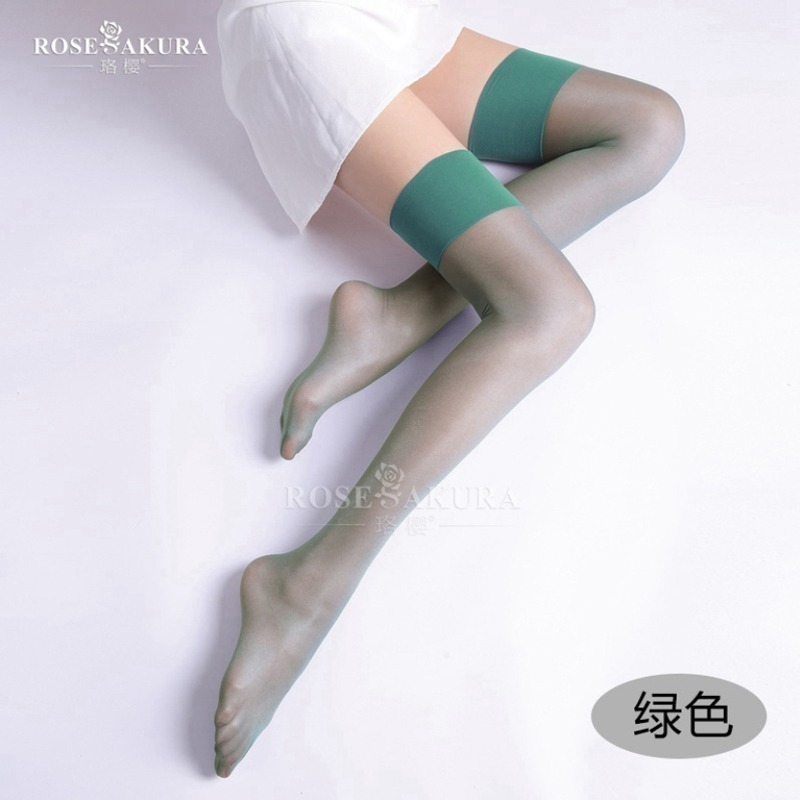 情趣小站 珞櫻12D閃光絲薄款過膝大腿襪#0919-規格圖9