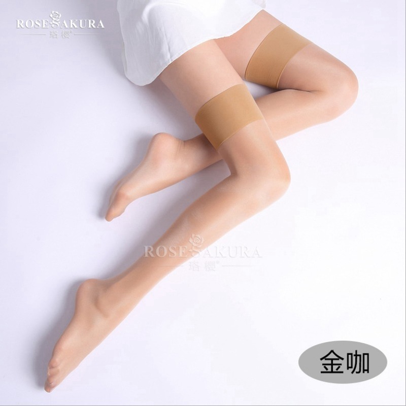 情趣小站 珞櫻12D閃光絲薄款過膝大腿襪#0919-規格圖9