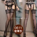 情趣小站 珞櫻12D性感火辣情趣蕾絲吊帶一體絲襪#0601-規格圖10