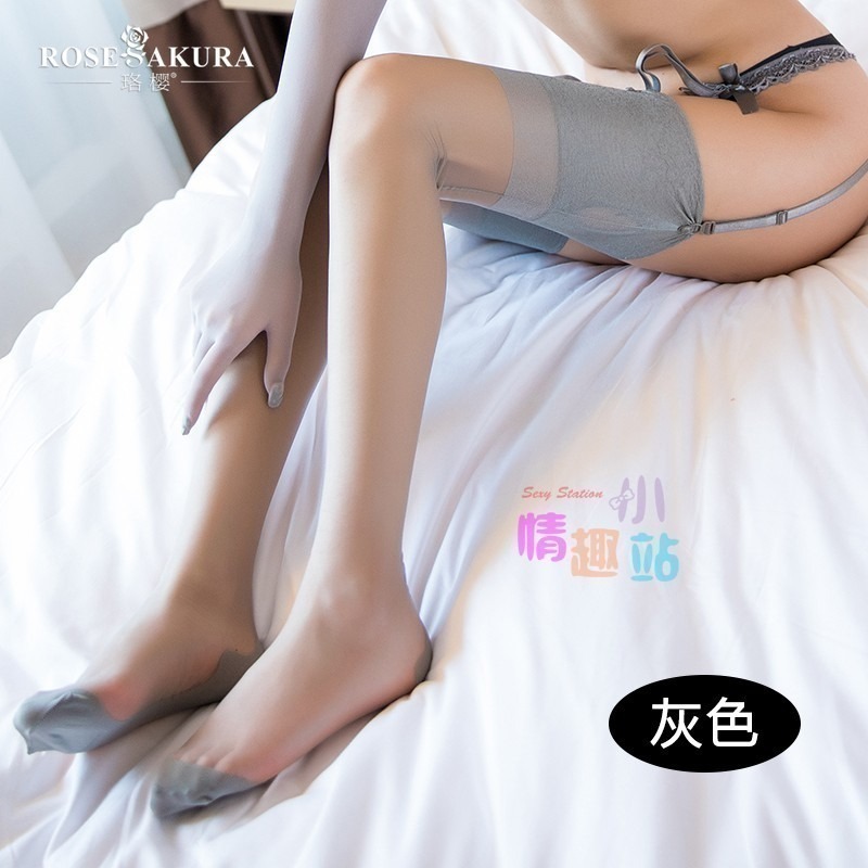 情趣小站 珞櫻8D仿鎖眼後線帶腳底腳跟長筒襪#0913-細節圖9