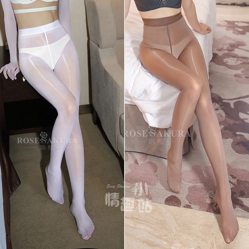 情趣小站 珞櫻光澤神褲912針8D鋼絲襪油亮一線襠連褲襪#0810-細節圖11