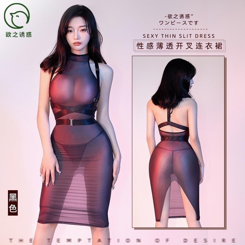 黑色連衣裙