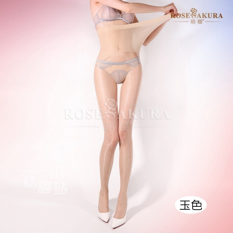 情趣小站 珞櫻極光528針歐美大碼無縫深襠超薄連褲襪#8538-規格圖10