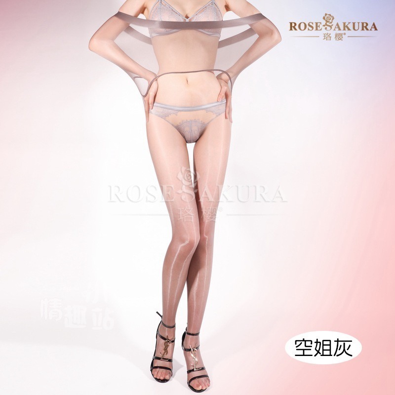 情趣小站 珞櫻極光528針歐美大碼無縫深襠超薄連褲襪#8538-規格圖10