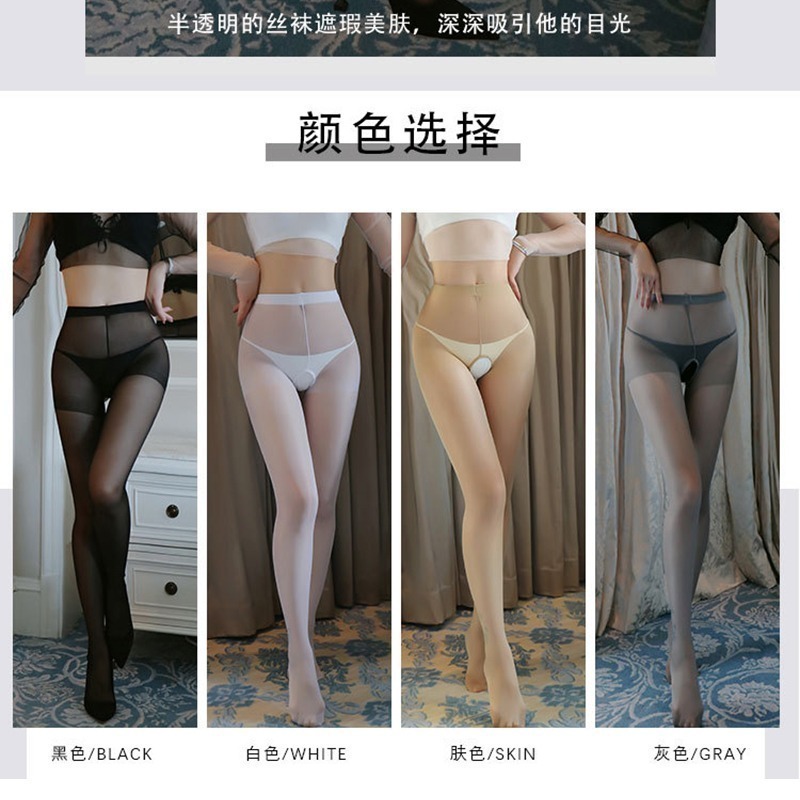 情趣小站 情趣配件情趣開襠免脫拍照性感連褲襪#3003-細節圖2