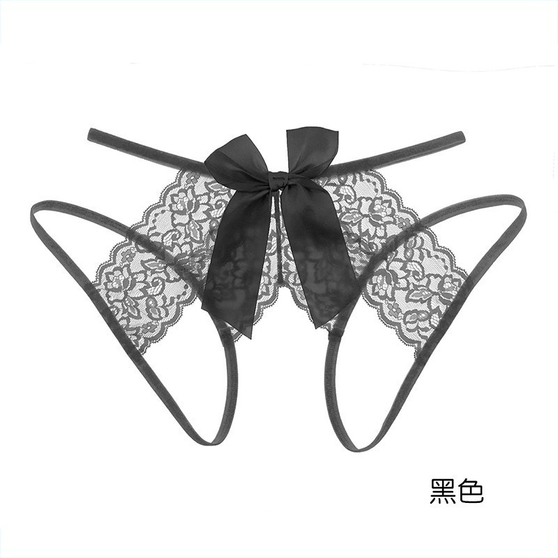 情趣小站 純欲蕾絲可撕扯開襠褲性感免脫情趣內褲#5008-規格圖10