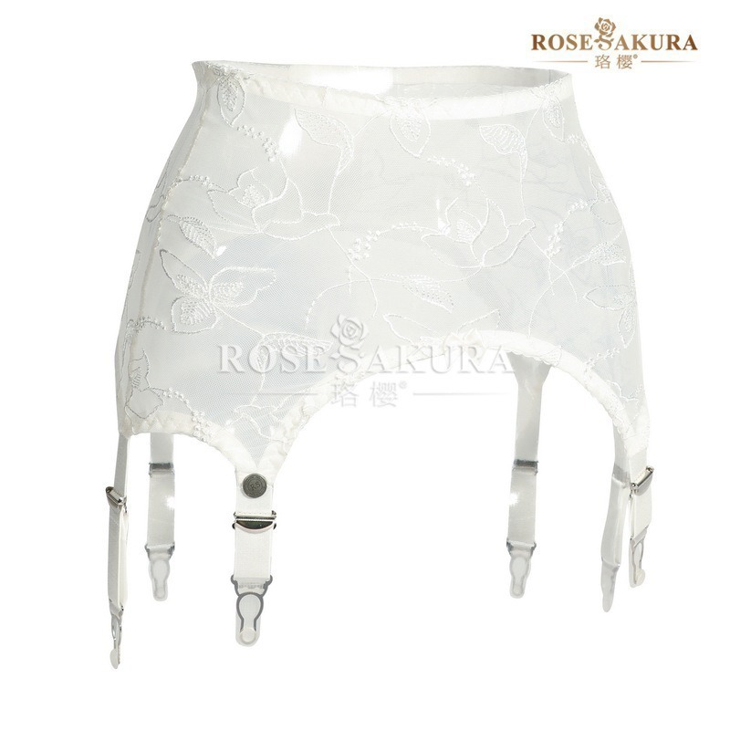 情趣小站 珞櫻高檔法式刺繡吊襪帶/刺繡長筒襪#8419/8445-規格圖9