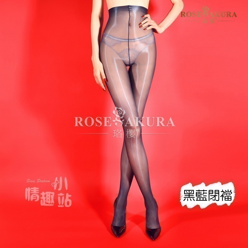 情趣小站 珞櫻3D極光雙色暈染油亮連褲襪#8682/8683-規格圖9