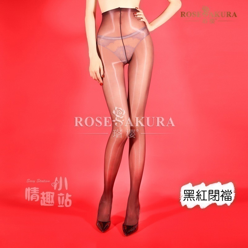 情趣小站 珞櫻3D極光雙色暈染油亮連褲襪#8682/8683-規格圖9