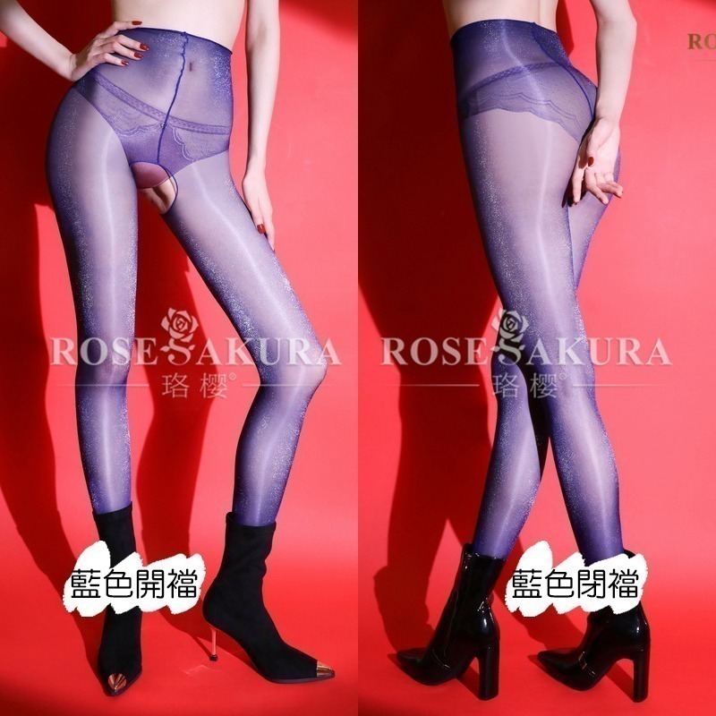 情趣小站 珞櫻極光金銀絲閃光銀蔥打底連褲襪#8561/8562-細節圖9