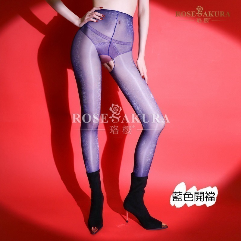 情趣小站 珞櫻極光金銀絲閃光銀蔥打底連褲襪#8561/8562-規格圖9