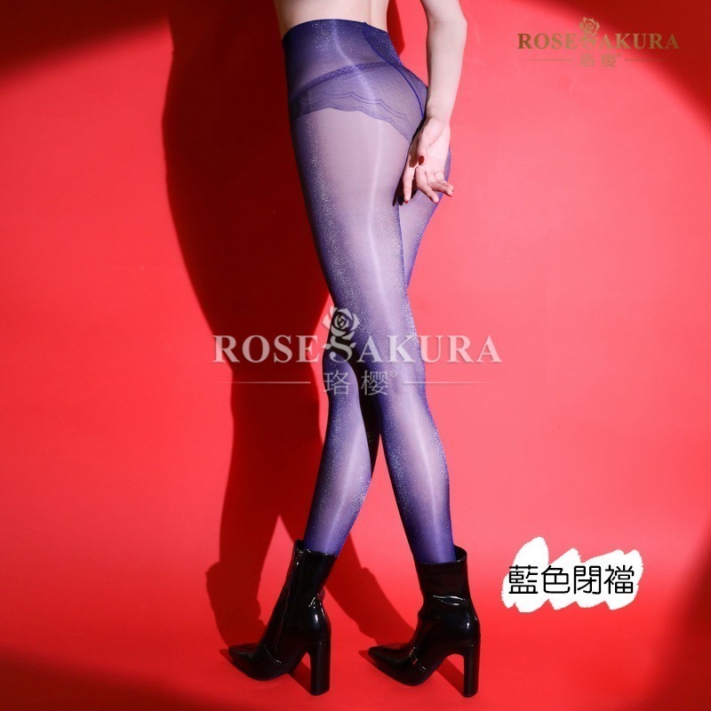 情趣小站 珞櫻極光金銀絲閃光銀蔥打底連褲襪#8561/8562-規格圖9