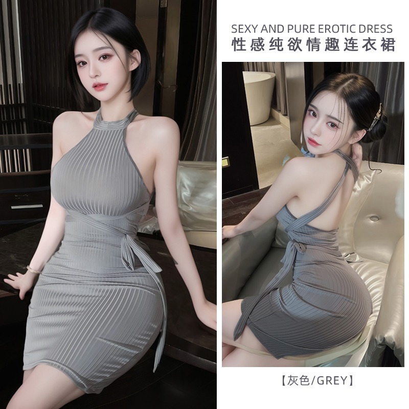 情趣小站 御姐風性感純欲禁慾系連衣裙辦公室秘書#6993-規格圖9