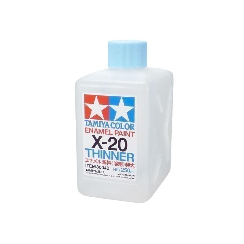 80040 X-20 琺瑯漆專用 溶劑 250ml