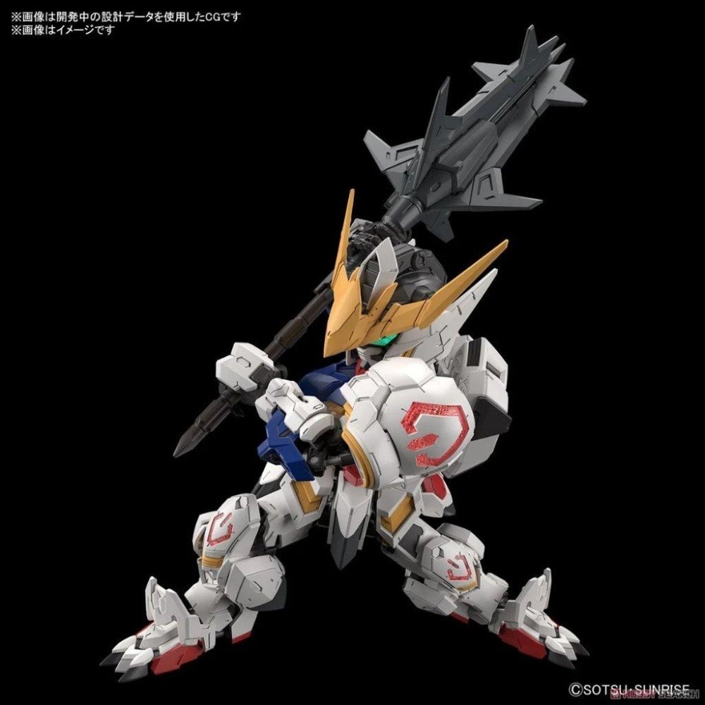 (大鳥叔叔模型) BANDAI 鋼彈 鋼普拉 MGSD 獵魔鋼彈 鐵血的孤兒  巴巴托斯-細節圖6