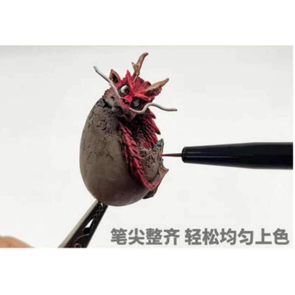 (大鳥叔叔模型) 模式玩造 MS063 MS-063 7mm 9mm1.0mm 勾線筆 墨線筆 模型上色筆 3入-細節圖4