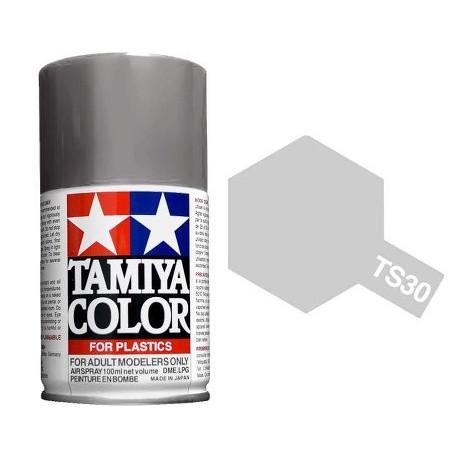 (大鳥叔叔模型) TAMIYA田宮噴漆 85030 TS30 TS-30銀色亮光100ml-細節圖3