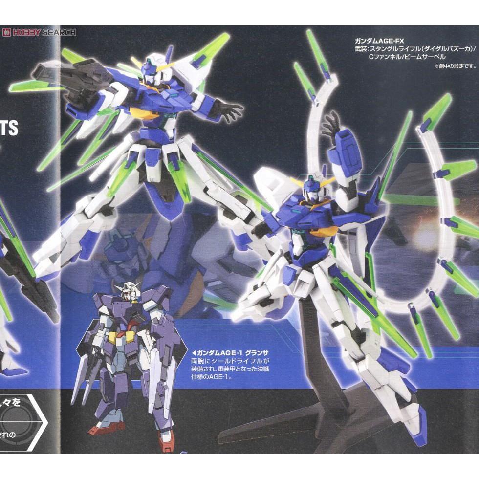 (大鳥叔叔模型)BANDAI鋼彈HG AGE#27 1/144 基本型-AGE最終型態-細節圖7