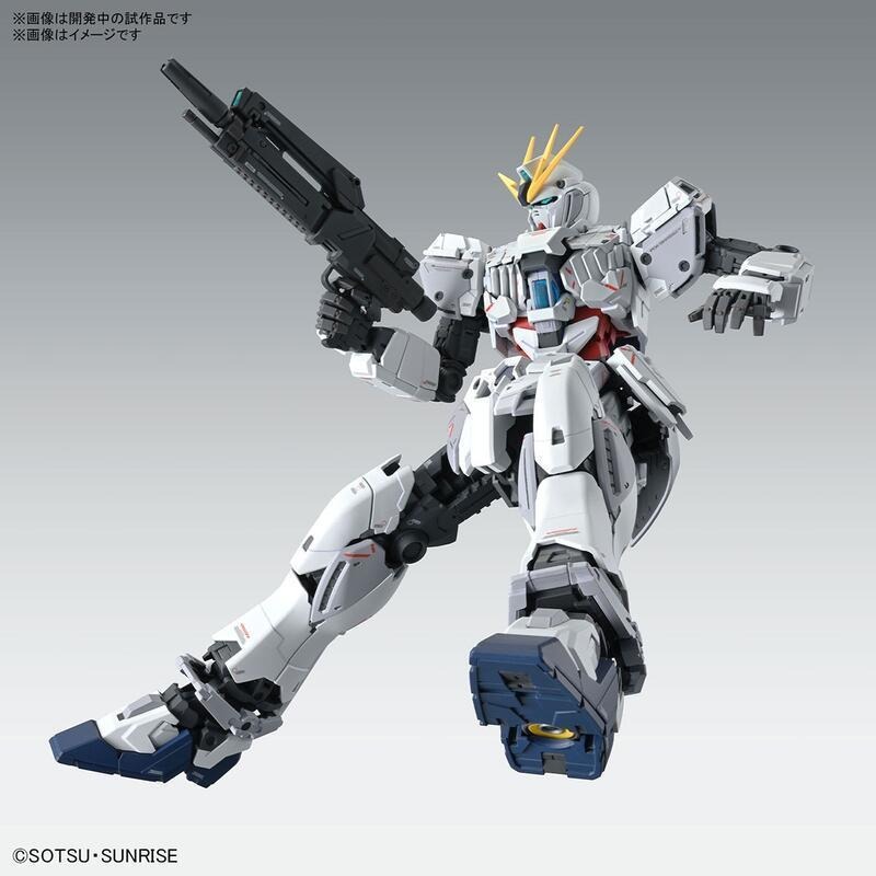 (大鳥叔叔模型) BANDAI 鋼彈 鋼普拉 MG 1/100 敘事鋼彈 C裝備 Ver.Ka 機動戰士鋼彈NT-細節圖9