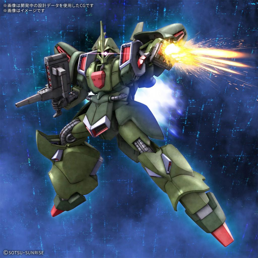 (大鳥叔叔模型)BANDAI 鋼彈1/144 HGUC#262 AMX-101 卡爾斯J-細節圖2