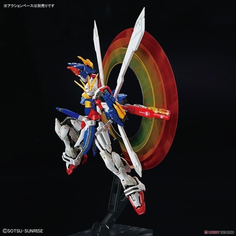 (大鳥叔叔模型)BANDAI 鋼彈1/144 RG37 RG 37 神鋼彈 機動武鬥傳G鋼彈-細節圖4