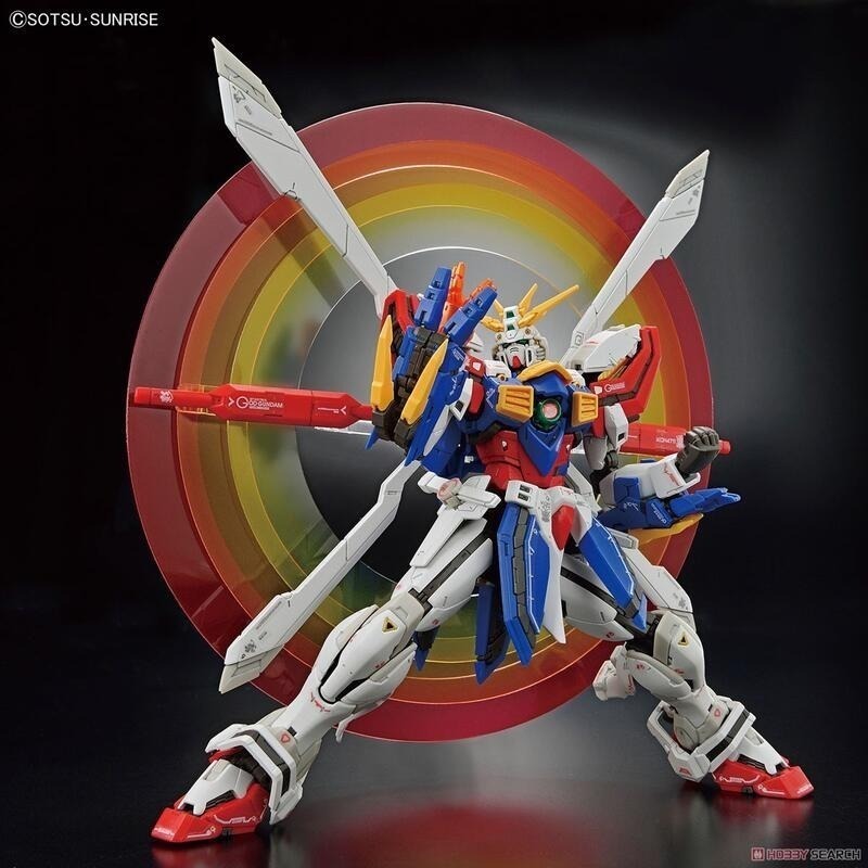 (大鳥叔叔模型)BANDAI 鋼彈1/144 RG37 RG 37 神鋼彈 機動武鬥傳G鋼彈-細節圖5