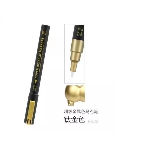 (大鳥叔叔模型) DSPIAE MKA MKS  鋼彈麥克筆 超級金屬色 馬克筆  金屬紅 金屬橙 金屬藍 騎士金-規格圖9
