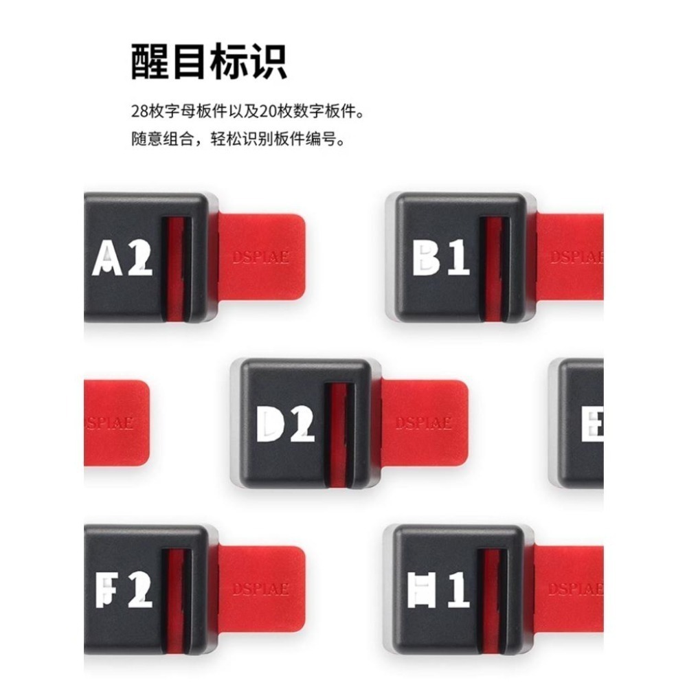 (大鳥叔叔模型) DSPIAE PT-SR 鋼彈 模型 工具 模型板件收納架 板件架-細節圖5